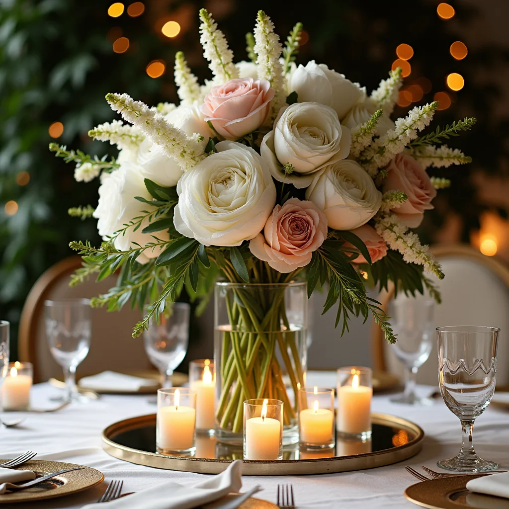 Dekoracja stołu weselnego